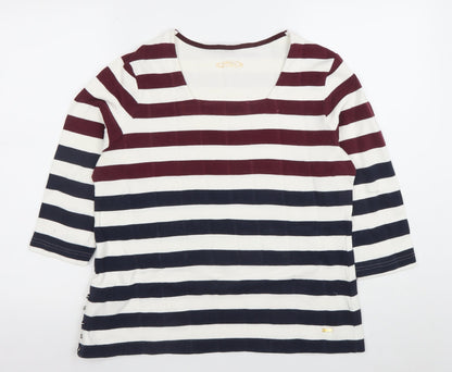 Womens UK Size 16 Gerry Weber Multicoloured Basic T-Shirt