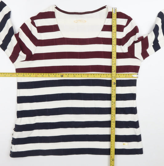 Womens UK Size 16 Gerry Weber Multicoloured Basic T-Shirt