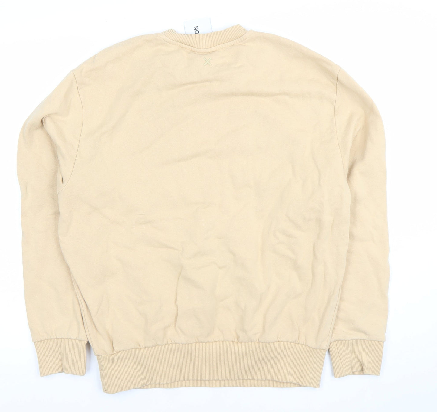 Womens UK Size S COLLUSION Beige Pullover Sweatshirt