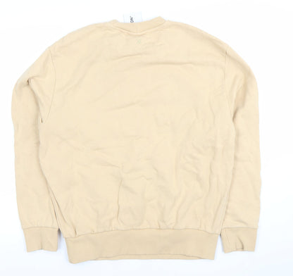 Womens UK Size S COLLUSION Beige Pullover Sweatshirt