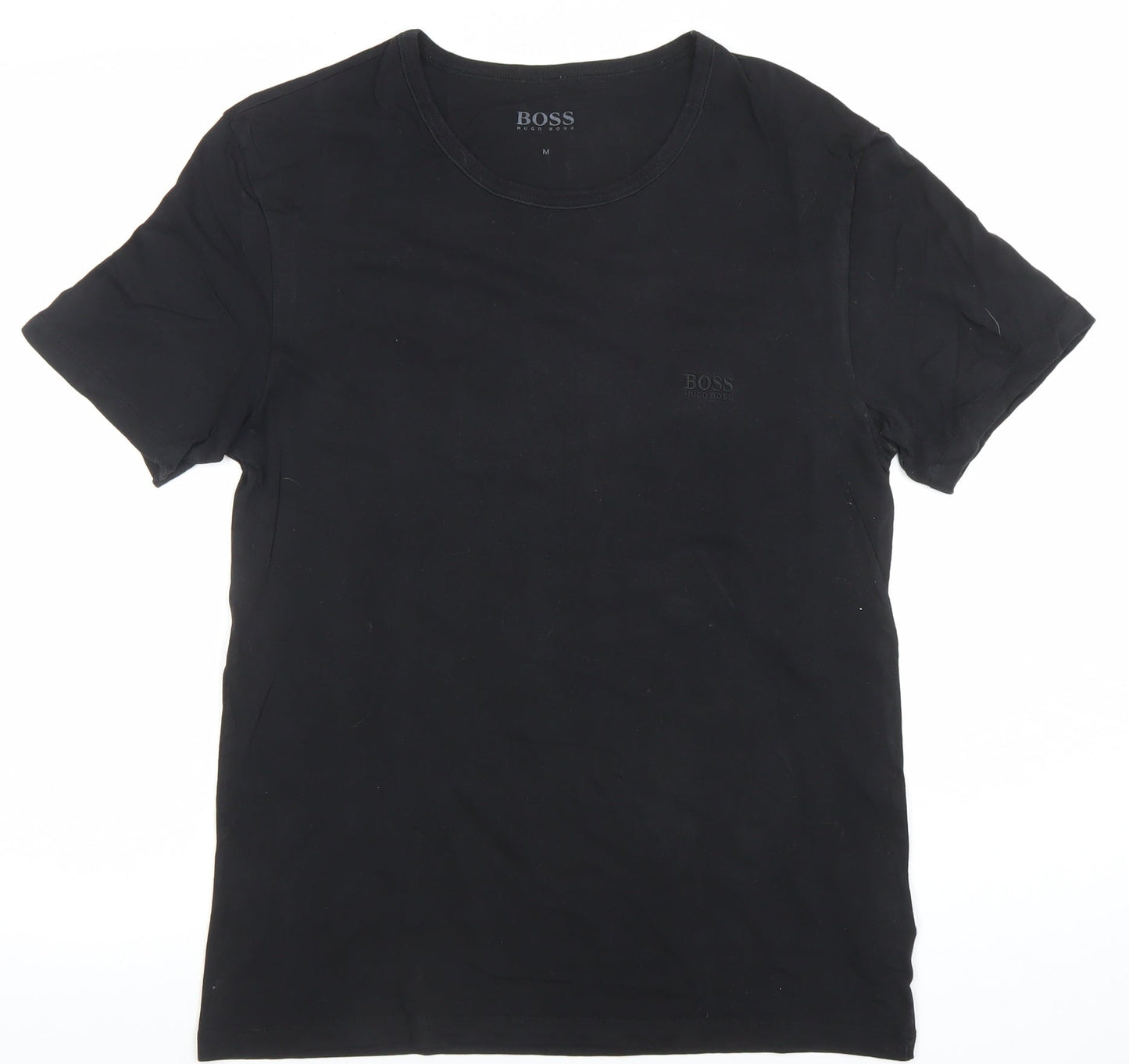 Mens UK Size M HUGO BOSS Black  T-Shirt