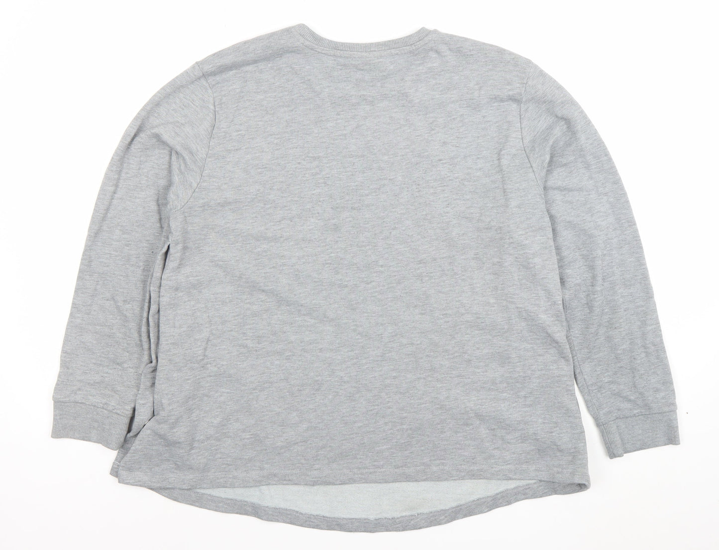 Womens UK Size 14 ASOS Grey Pullover Sweatshirt