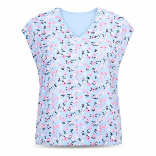 Womens UK Size M Dunnes Blue Basic Blouse