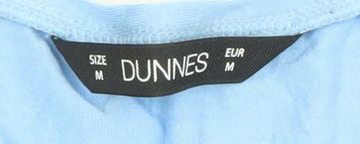 Womens UK Size M Dunnes Blue Basic Blouse