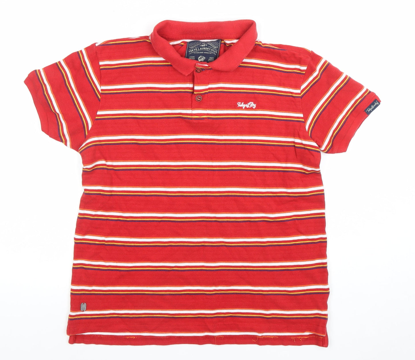 Mens UK Size L Tokyo Laundry Cotton Polo Shirt