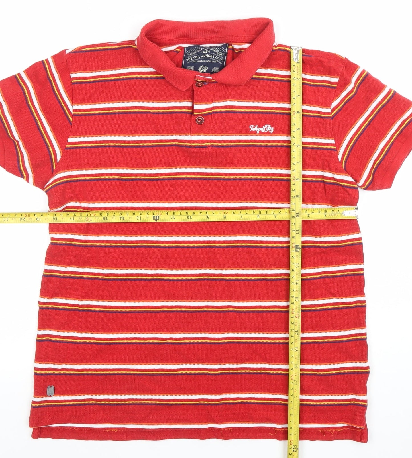 Mens UK Size L Tokyo Laundry Cotton Polo Shirt