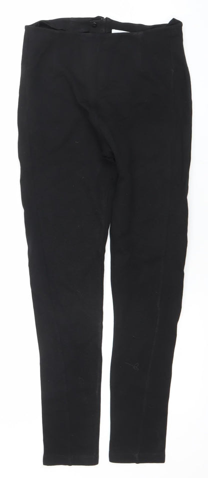 Womens UK Size 10 Savida Slim Fit Casual Workwear Black Trousers