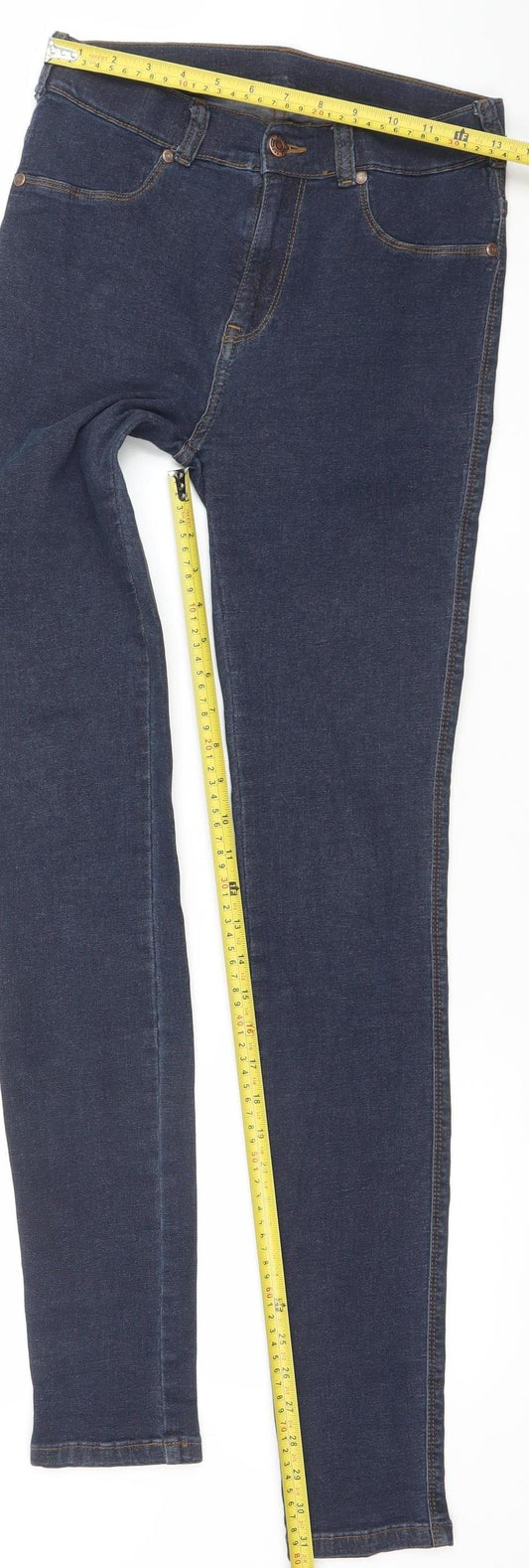 Womens UK Size M Dr Denim Slim Fit Skinny Blue Jeans