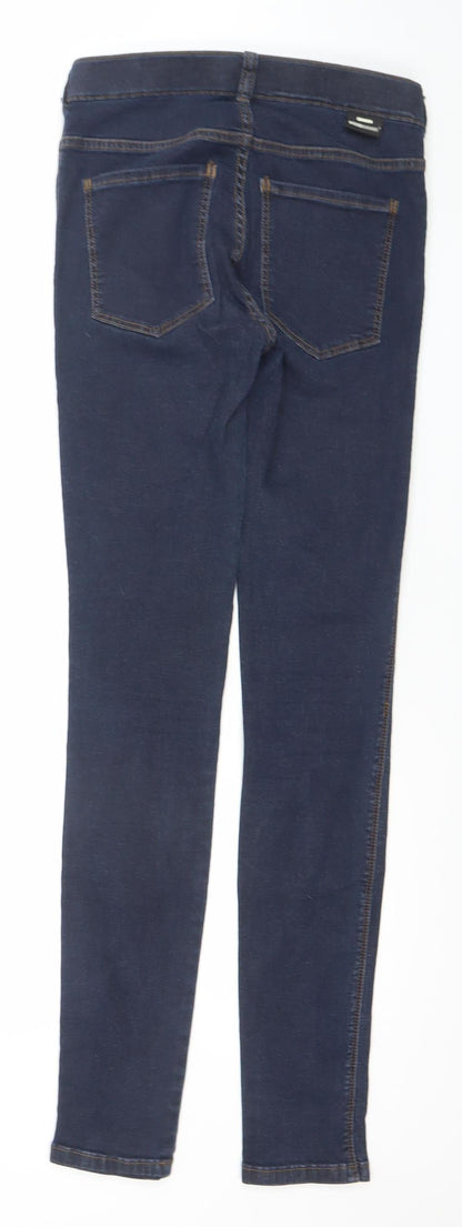 Womens UK Size M Dr Denim Slim Fit Skinny Blue Jeans