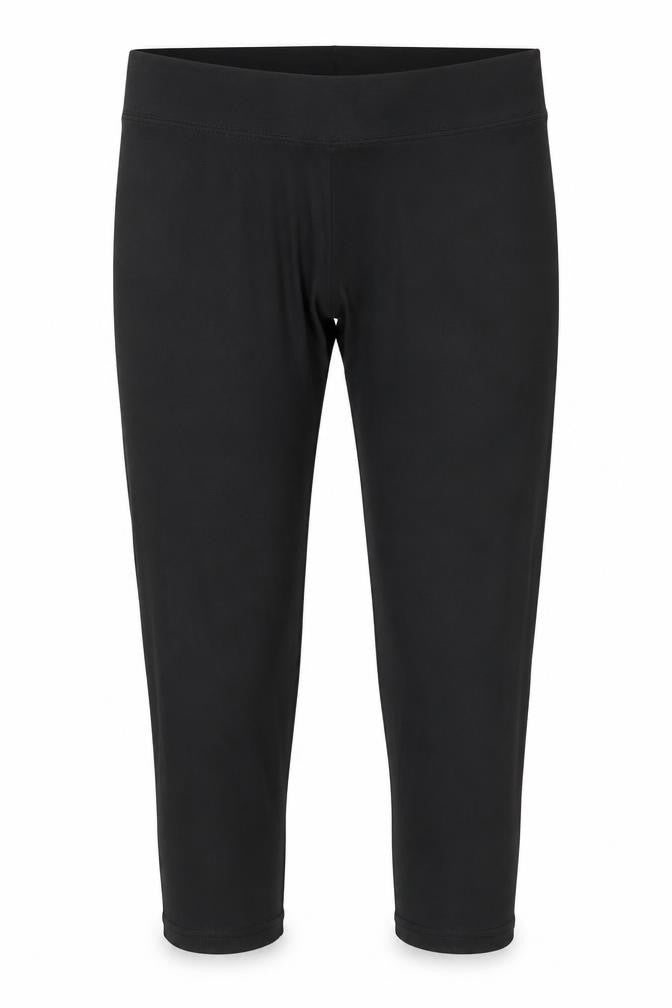 Dunnes Women's Black Cotton Stretch Leggings Size 12