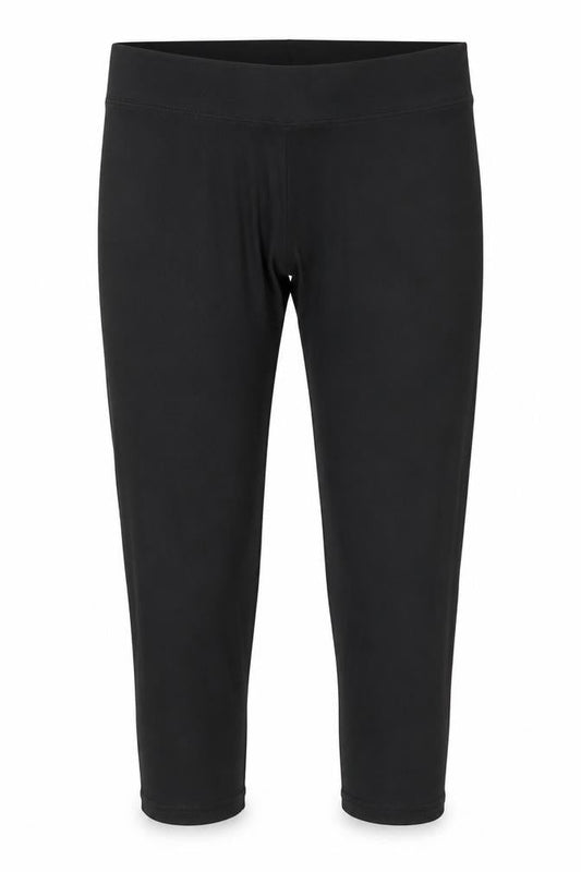 Dunnes Women's Black Cotton Stretch Leggings Size 12