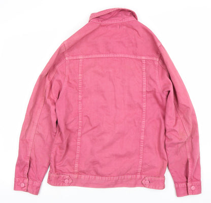 Womens UK Size S MOMOKROM Pink Basic Jacket