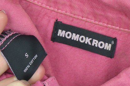 Womens UK Size S MOMOKROM Pink Basic Jacket