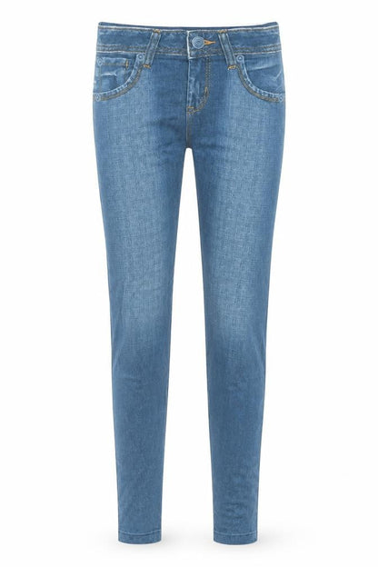 Womens UK Size S Trim N' Slim  Jegging Blue Leggings