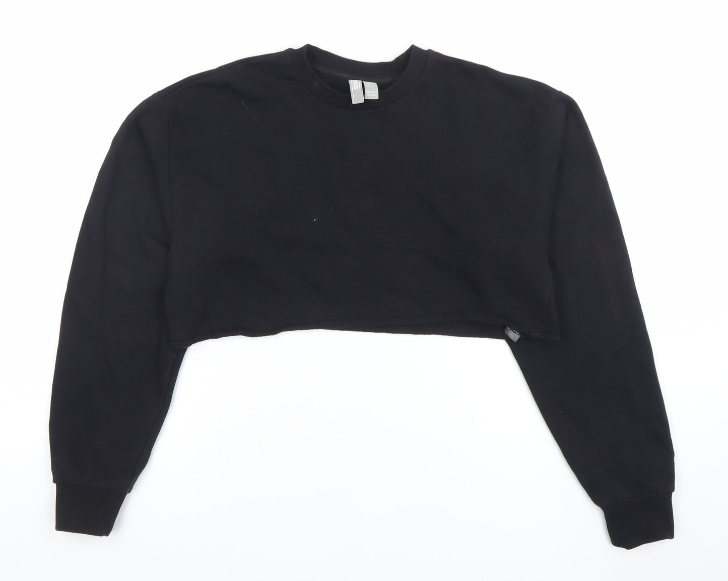 Womens UK Size 8 ASOS Black Pullover Sweatshirt