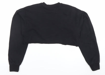 Womens UK Size 8 ASOS Black Pullover Sweatshirt