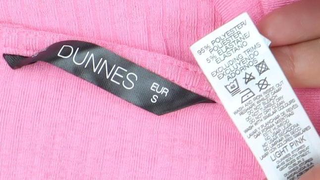 Dunnes Women’s Light Pink Short Sleeve Button-Up Top Size S