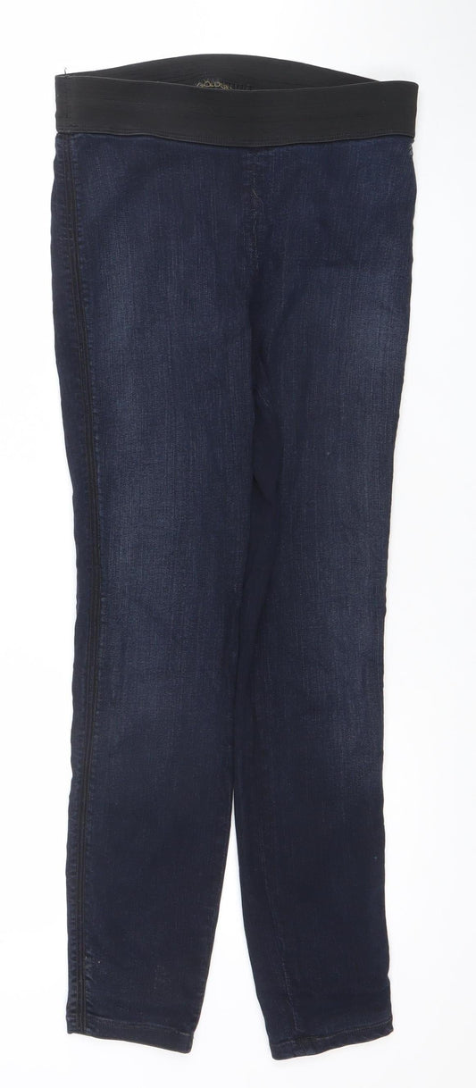Womens UK Size 28 GOLDSIGH Slim Fit Skinny Blue Jeans
