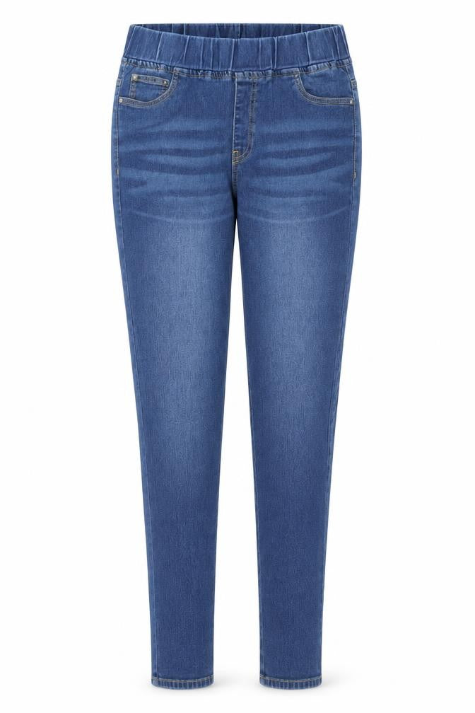 Womens UK Size 10-12 The Casual Company Regular Fit Jegging Blue Jeans