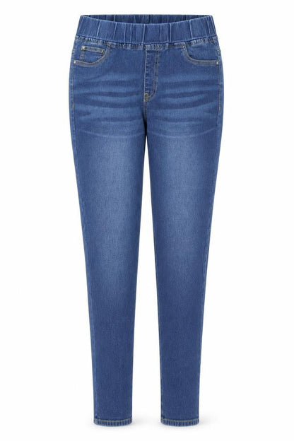 Womens UK Size 10-12 The Casual Company Regular Fit Jegging Blue Jeans