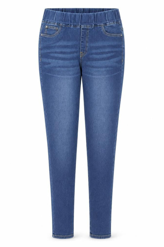 Womens UK Size 10-12 The Casual Company Regular Fit Jegging Blue Jeans