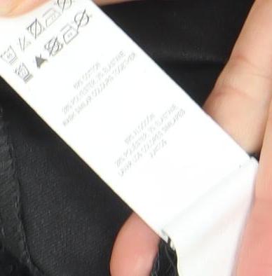 Denim Co Women Black Size 12 Skinny Trousers with Zip Detail