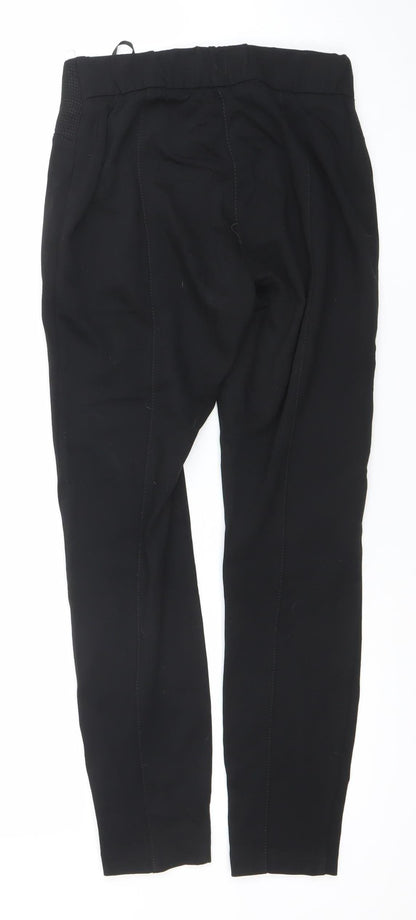 Womens UK Size S Wallis Slim Fit Leggings Black Trousers