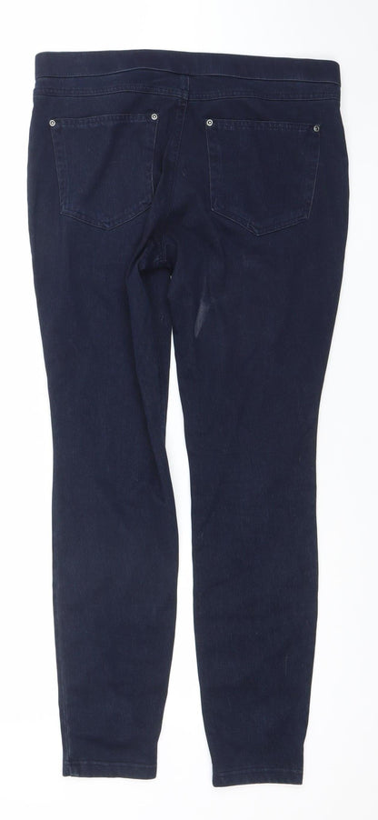 Womens UK Size L HUE Slim Fit Jegging Blue Jeans