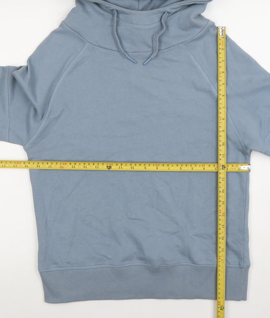 Womens UK Size S NEXT Blue Pullover Hoodie