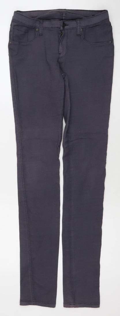 Womens UK Size L DRDENIM JEANMAKERS Slim Fit Skinny Black Jeans