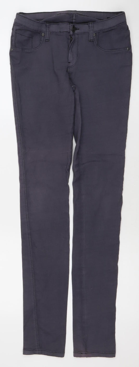 Womens UK Size L DRDENIM JEANMAKERS Slim Fit Skinny Black Jeans