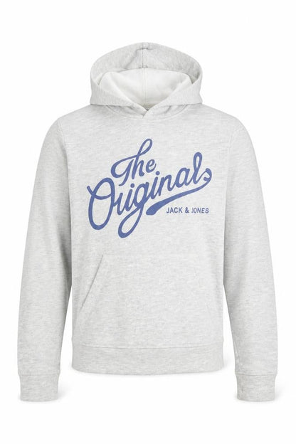 Mens UK Size XS JACK & JONES Grey Pullover Hoodie