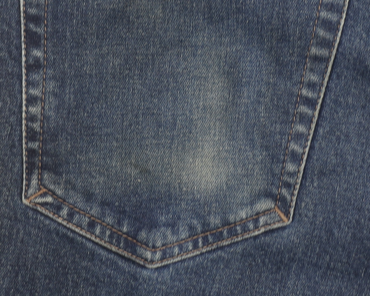 F&F Men’s Blue Straight Leg Jeans 36W 30L Denim Classic Fit