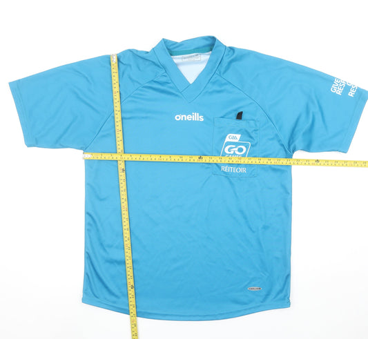 Mens UK Size M O'Neills Blue FootballRugbyGym & TrainingRunning & Jogging T-Shir