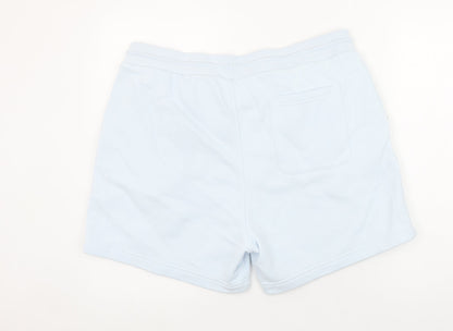 Tommy Jeans Men’s Blue Sweat Shorts L Elastic Waist Casual