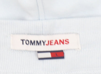 Tommy Jeans Men’s Blue Sweat Shorts L Elastic Waist Casual