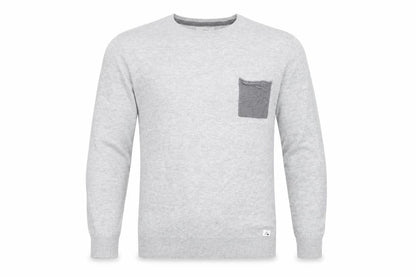 Quiksilver Mens Grey XS Crew Neck Cotton Pullover Jumper