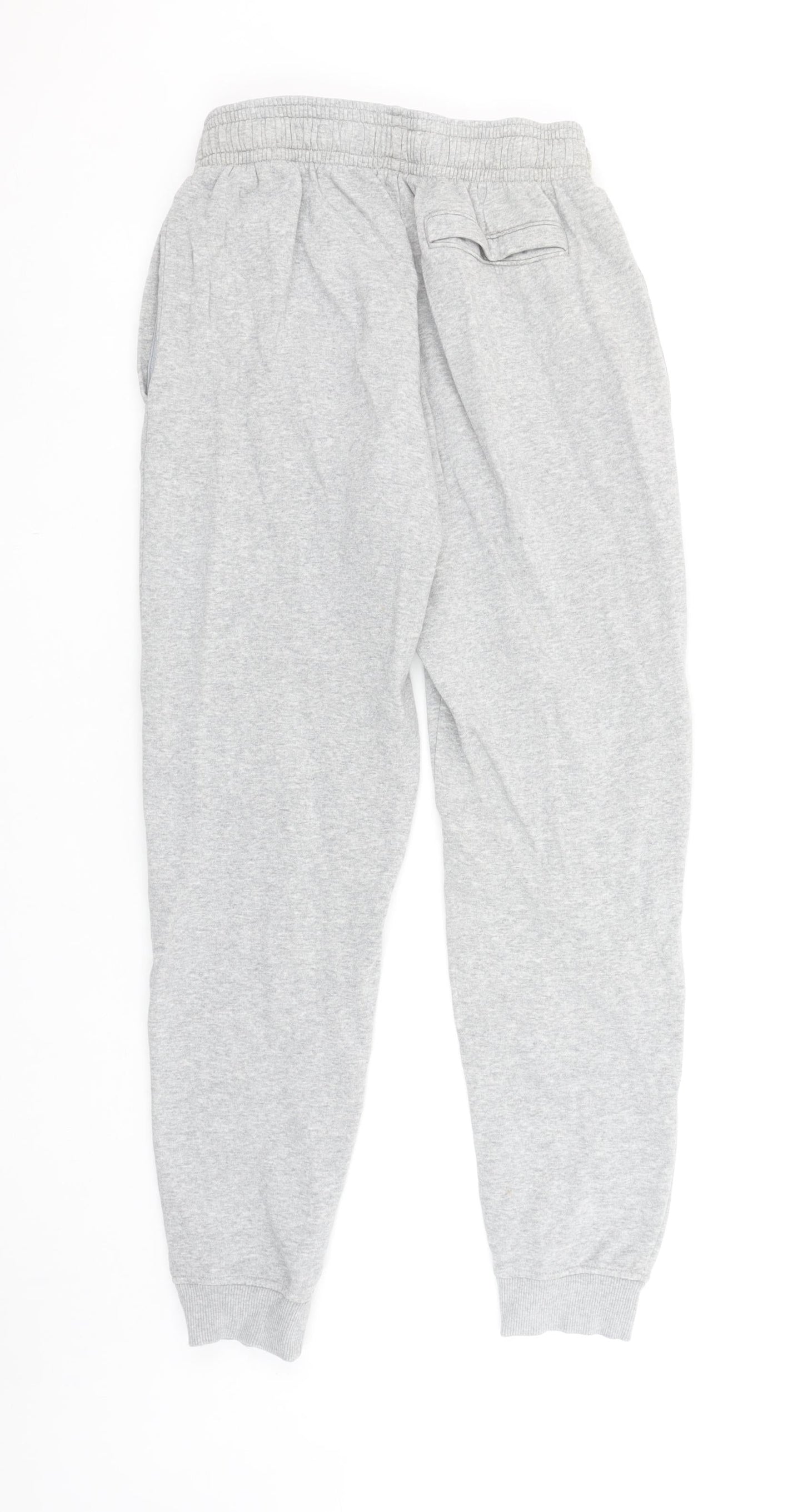 Under Armour Men Grey Small Jogger Sweatpants Fleece Relaxed Fit