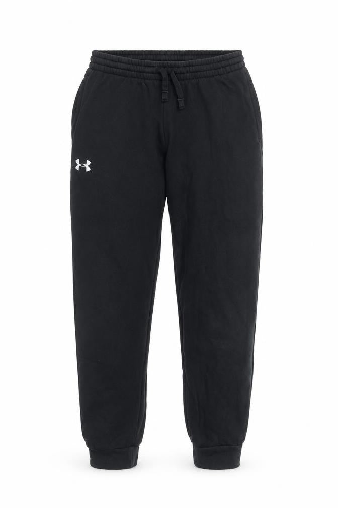 Boys UK Size 12-13 Years Under armour Regular Fit Jogger Black Trousers