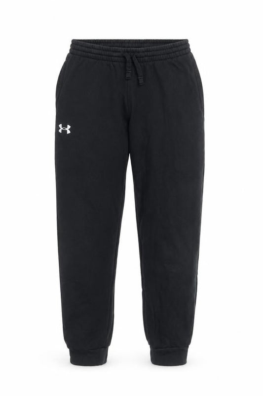 Boys UK Size 12-13 Years Under armour Regular Fit Jogger Black Trousers