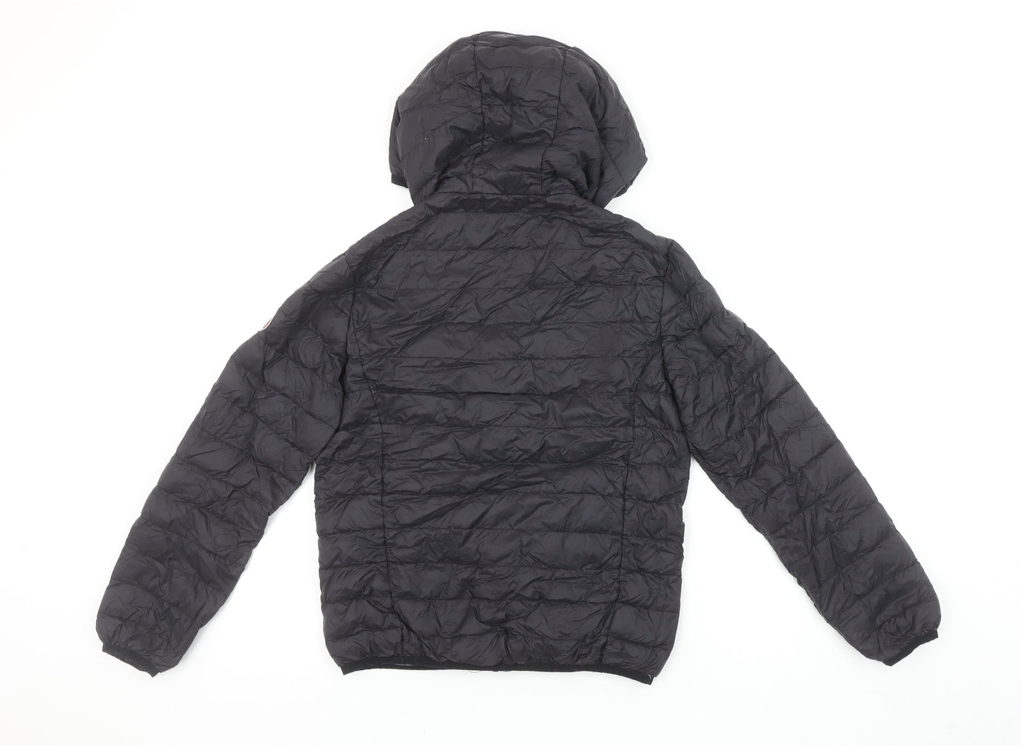Boys UK Size 10 Years Surfanic Black Puffer Jacket