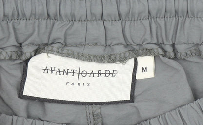 Avant Garde Paris Men Grey Cargo Trousers Size M Lightweight Nylon