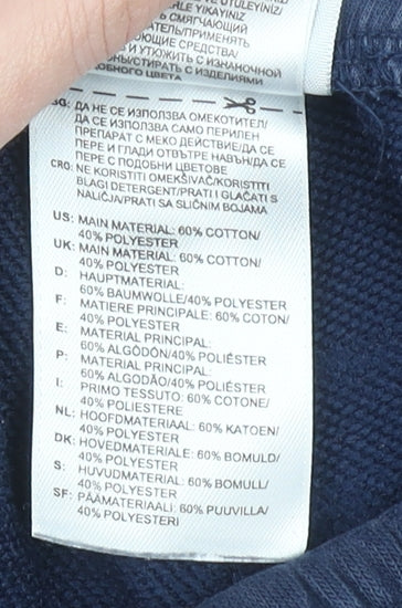 Adidas Men's Navy Blue Small Climalite Sweatpants Joggers Cotton Blend