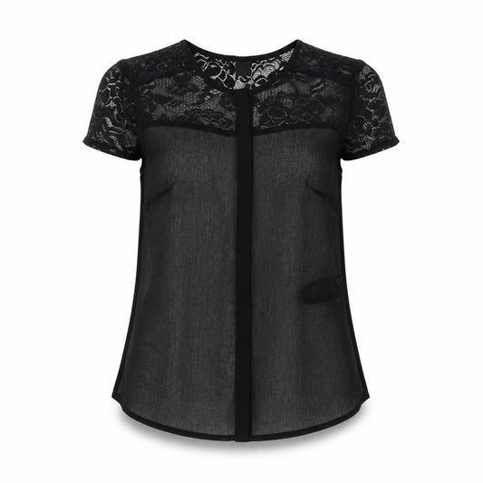 Womens UK Size 10 s.Oliver Black Blouse Blouse