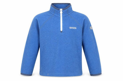Regatta Boys Blue Fleece 1/4 Zip Pullover Sweatshirt 7-8 Years