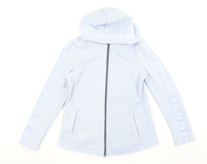 Womens UK Size 10 Street One Blue Full Zip Hoodie