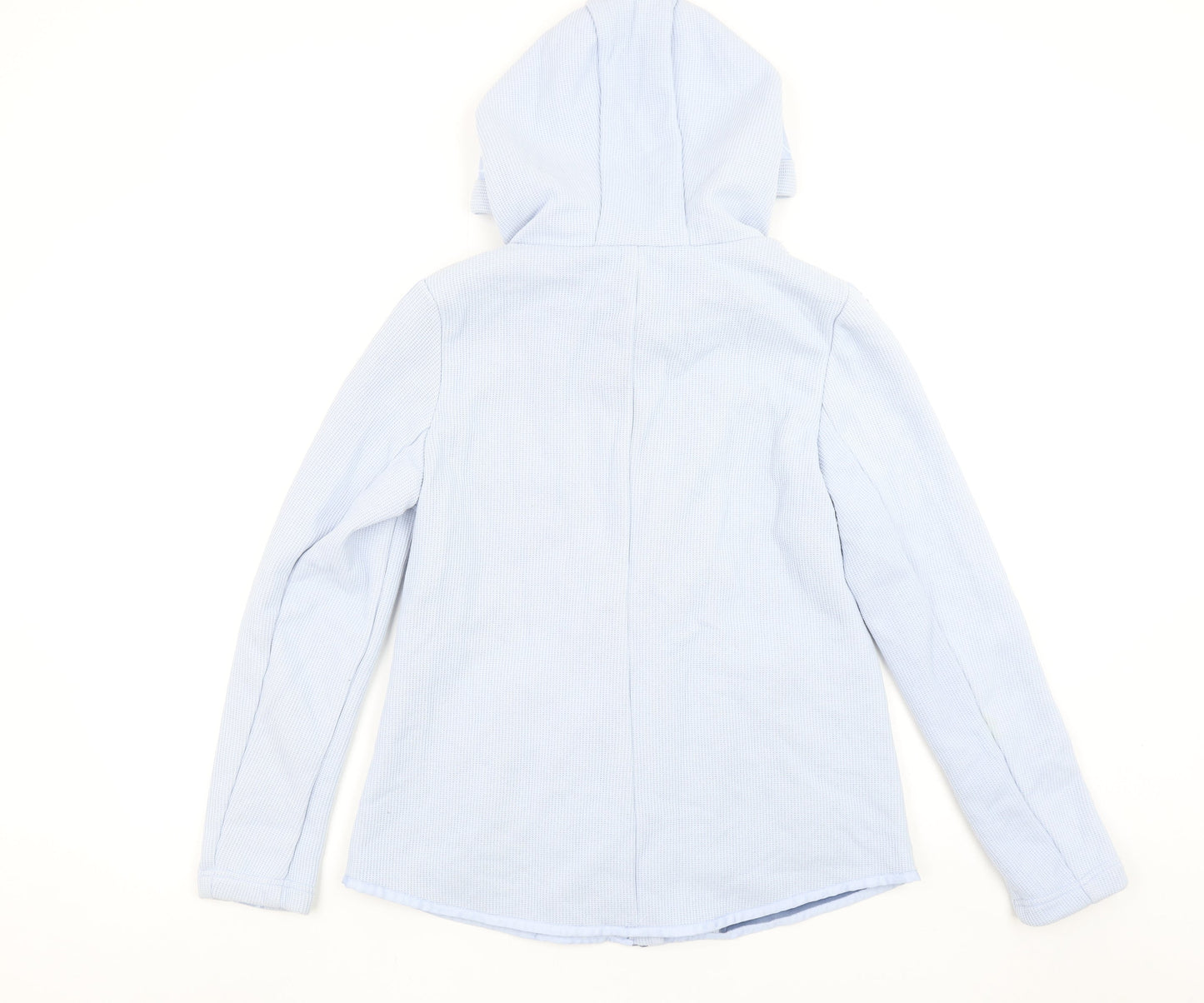 Womens UK Size 10 Street One Blue Full Zip Hoodie