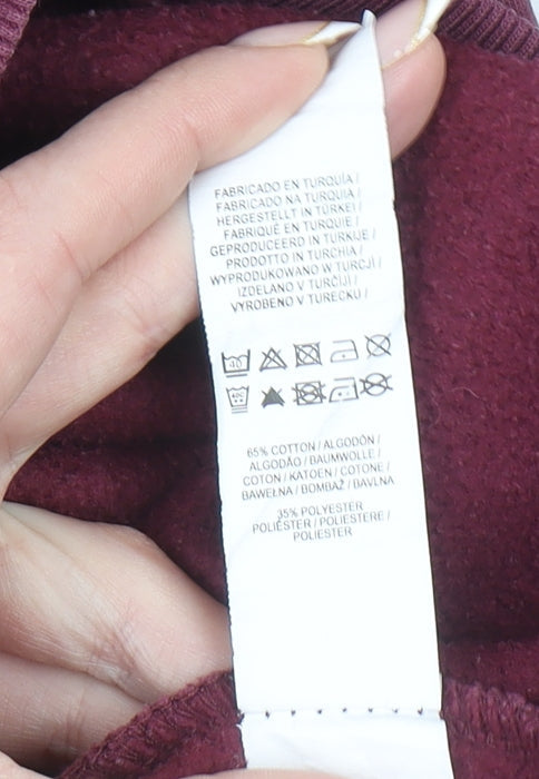 Primark Girls Red Harry Potter Fleece Sweatshirt 13-14 Years Pullover Jumper