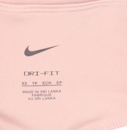 Womens UK Size XS Nike Slim Fit Leggings Pink Leggings