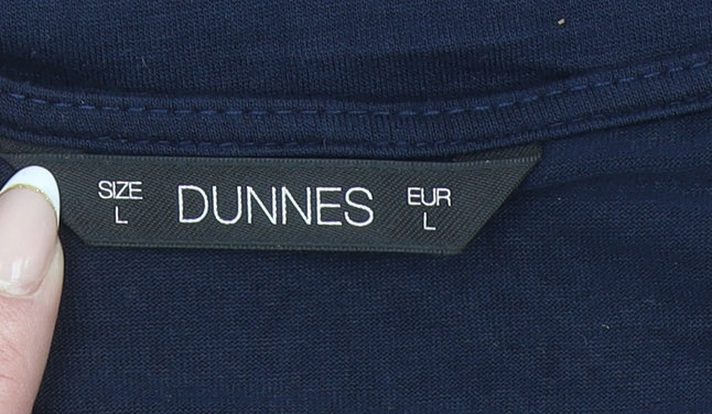Womens UK Size 16 Dunnes Blue Basic Blouse